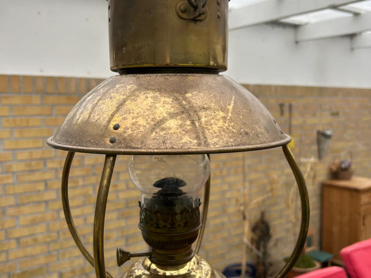 Billede 3 - Skibslampe - Olielampe