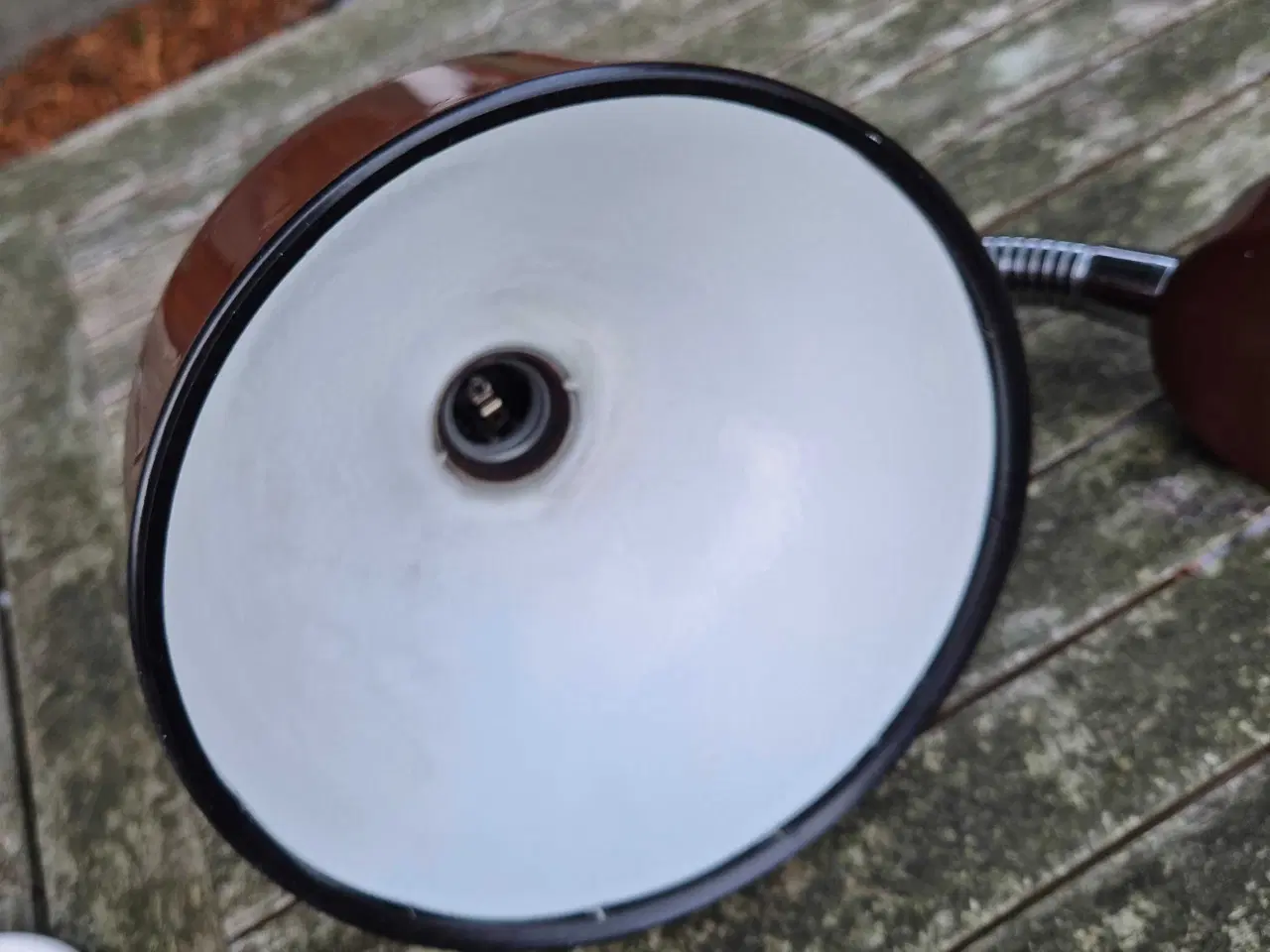 Billede 9 - Herlig chokoladebrun Bumling væglampe 