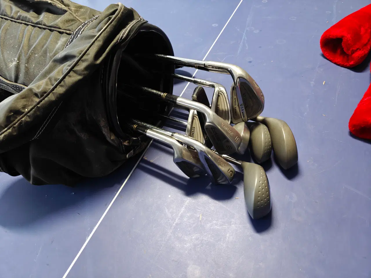 Billede 1 - Golfsæt med 10 køller sælges