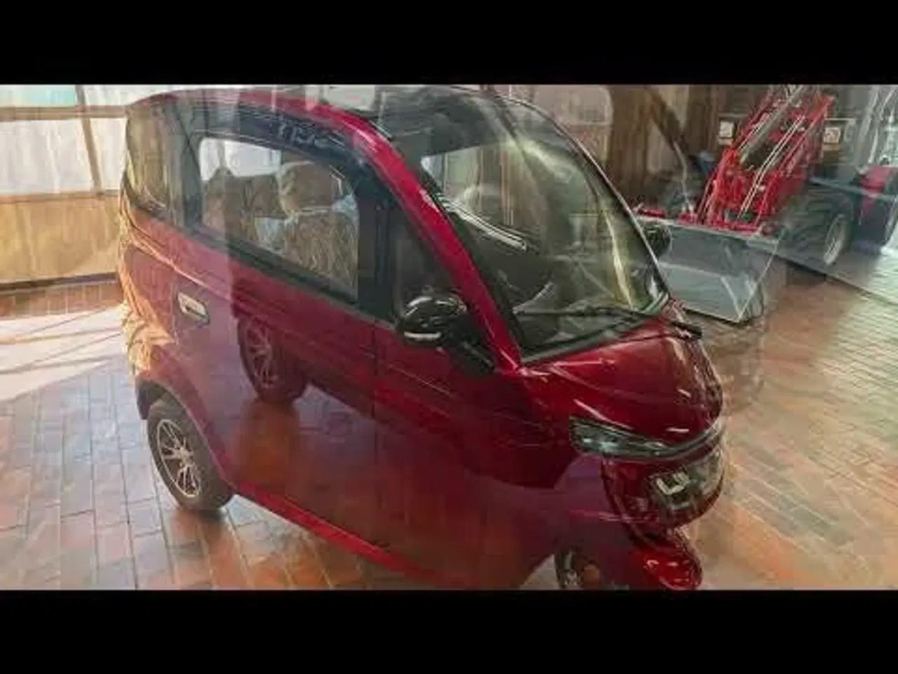 Billede 2 - BOMA X2 Kabinescooter Metalgrå