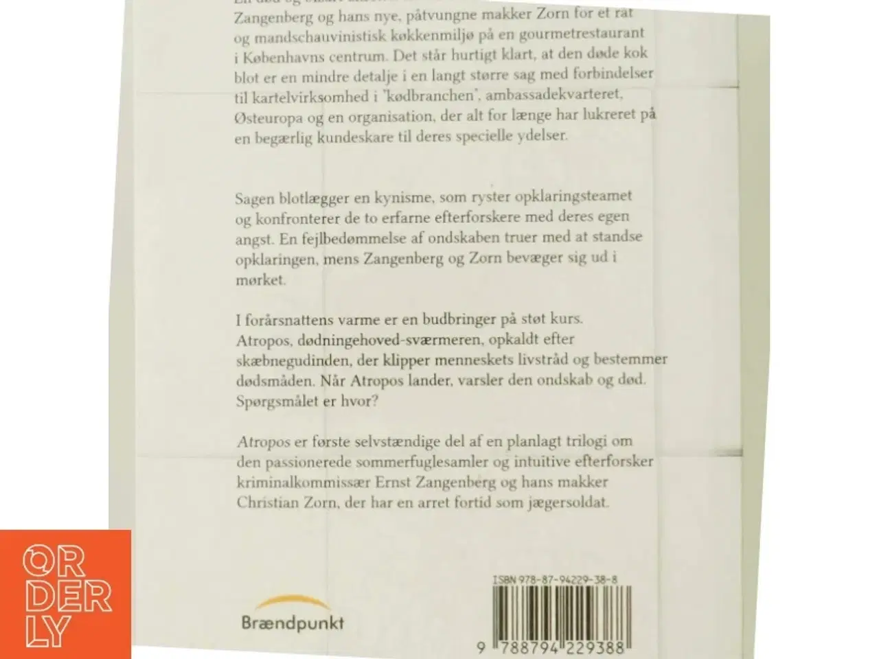 Billede 3 - Atropos : krimi af Lars Gejl (Bog)