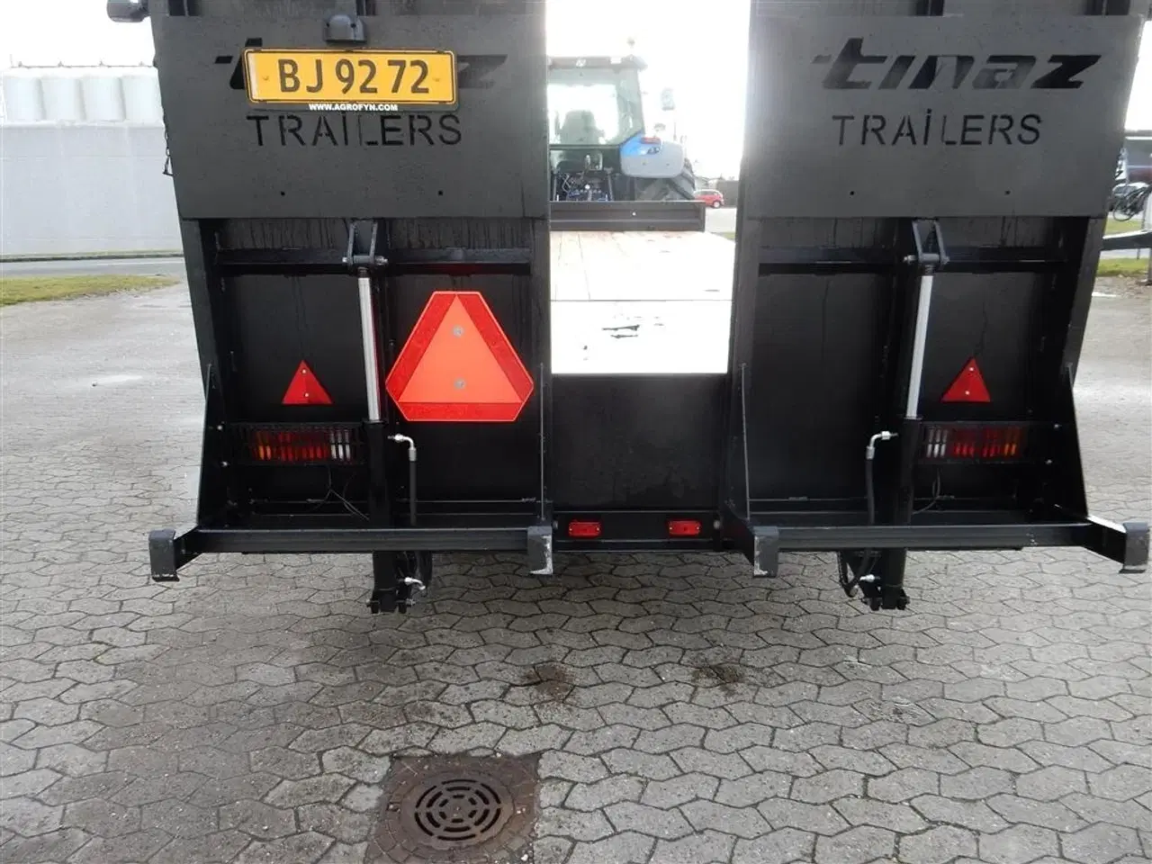 Billede 4 - Tinaz 12 tons maskintrailer - halmvogn