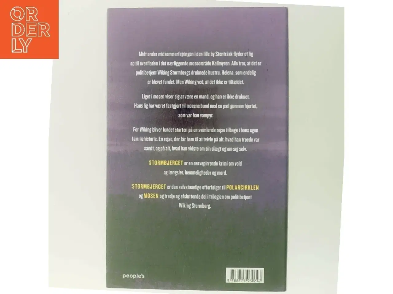 Billede 3 - Stormbjerget : kriminalroman af Liza Marklund (Bog)