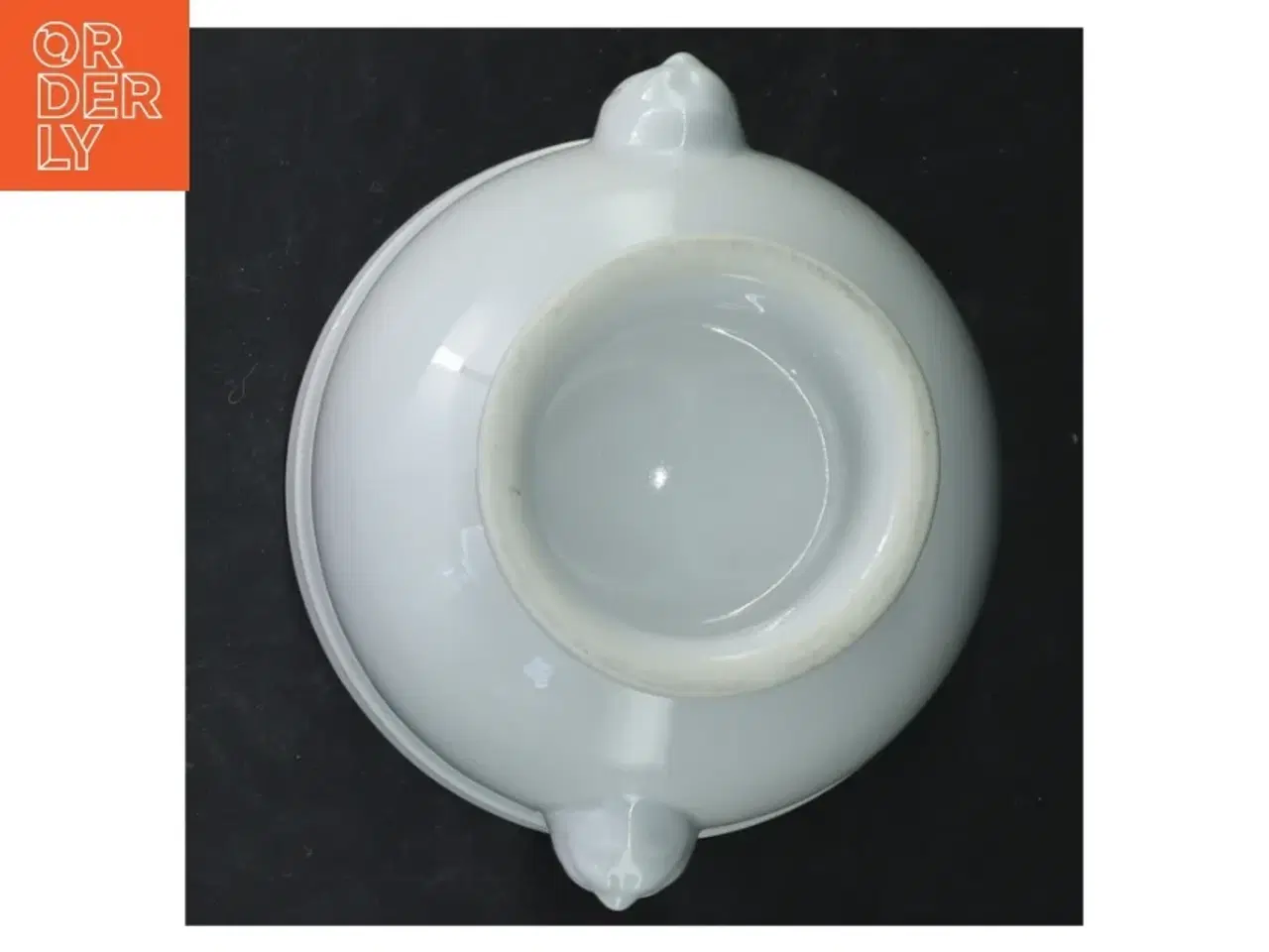 Billede 5 - To hvid porcelænsskåle (str. Ø. 11,5 cm. 2 styk)