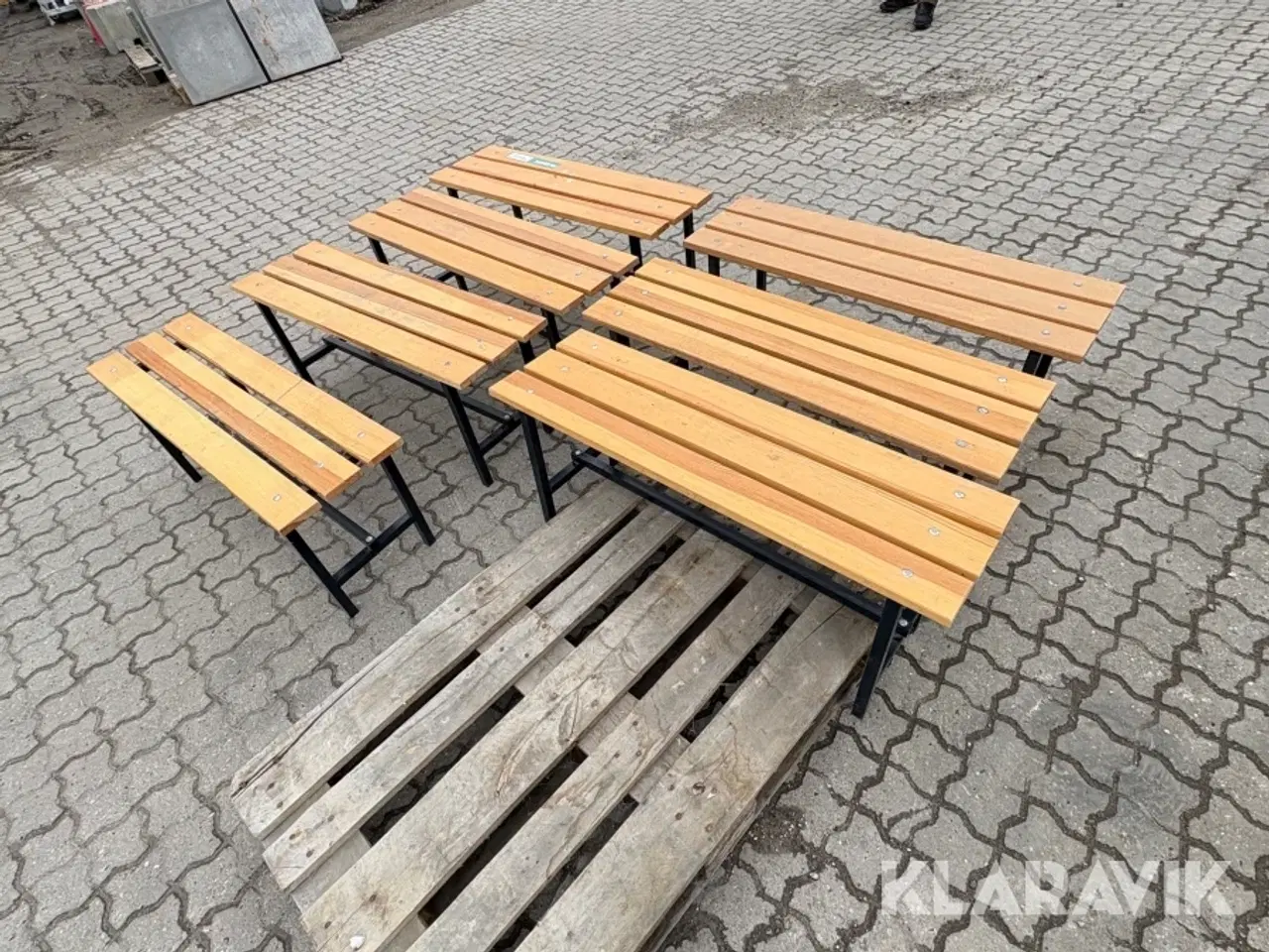 Billede 3 - Bænke 7 styk