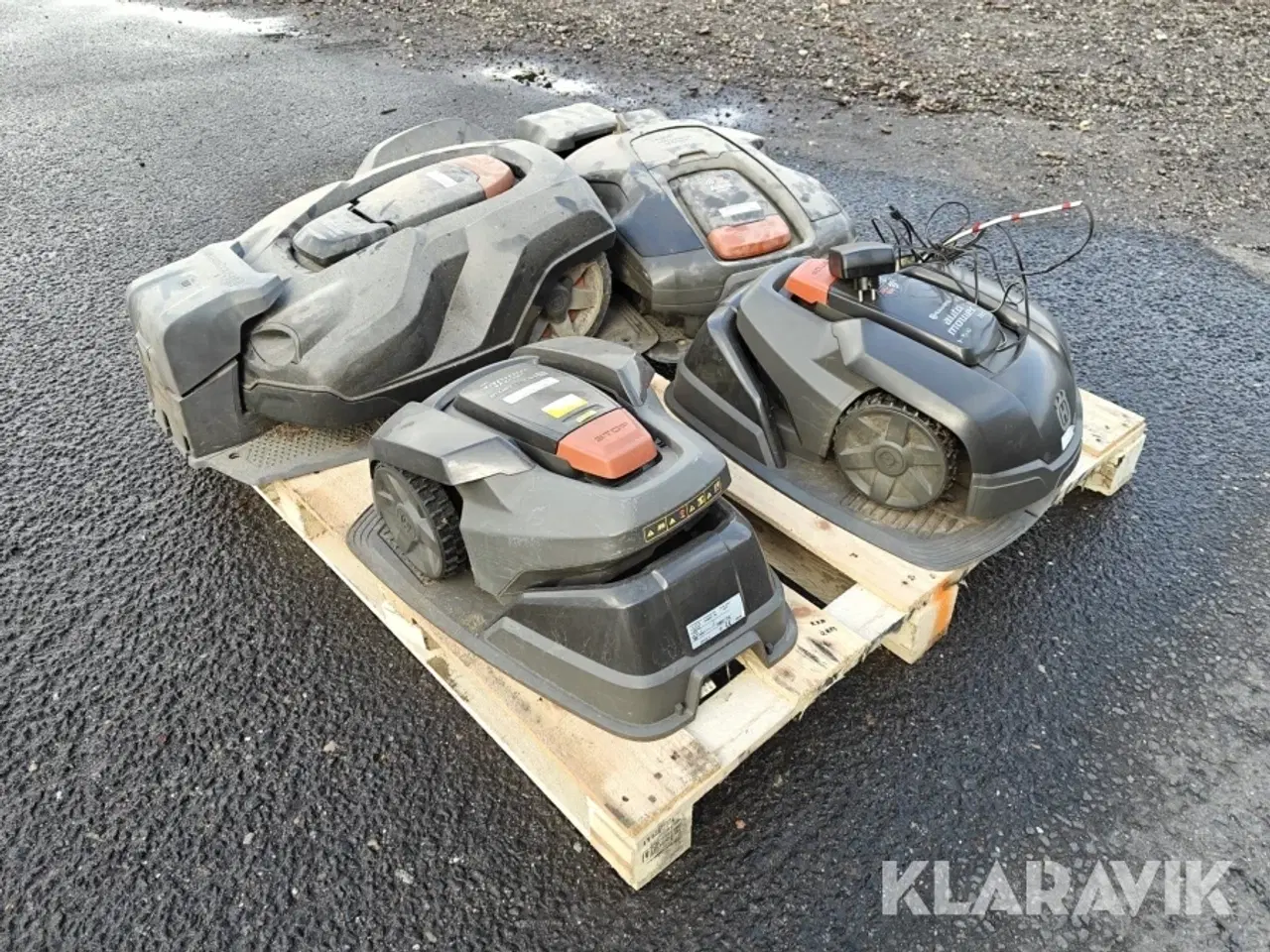 Billede 2 - Robotplæneklippere Husqvarna Automower blandet 4 styk