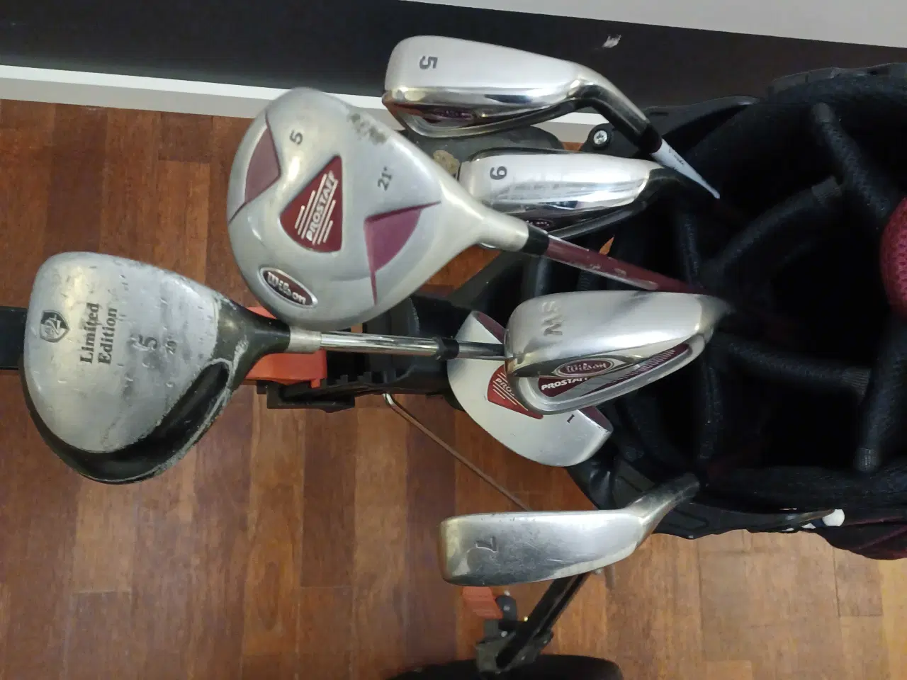 Billede 2 - Golfvogn,Golfbag,jern,køller