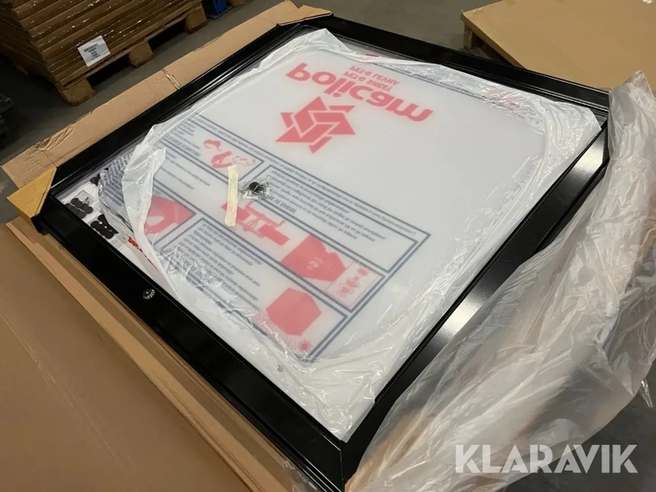 Billede 1 - Infoboks Noticeboard Sort med lås 8 styk