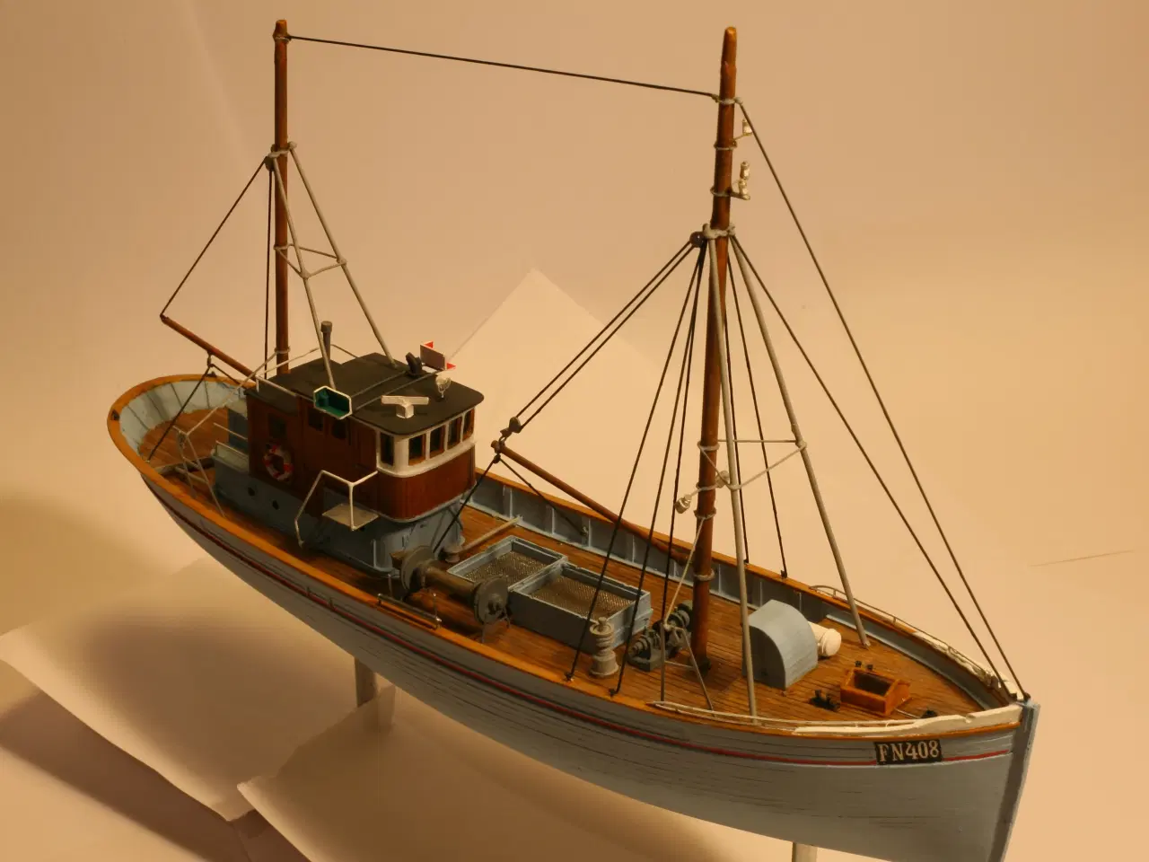 Billede 5 - Fiskekutter i størrelse H0 ( 1:87 )