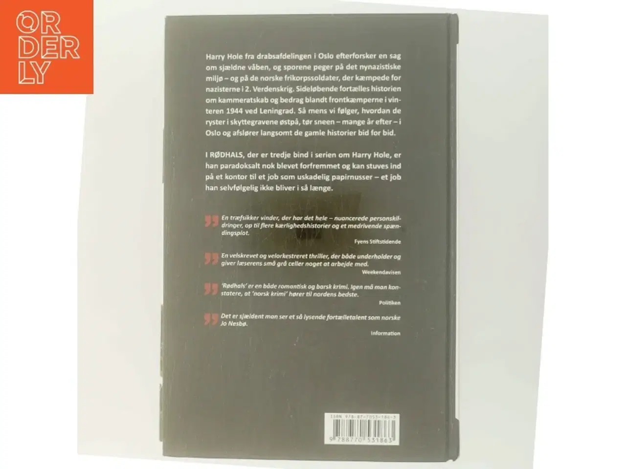 Billede 3 - Rødhals af Jo Nesbø (Bog)