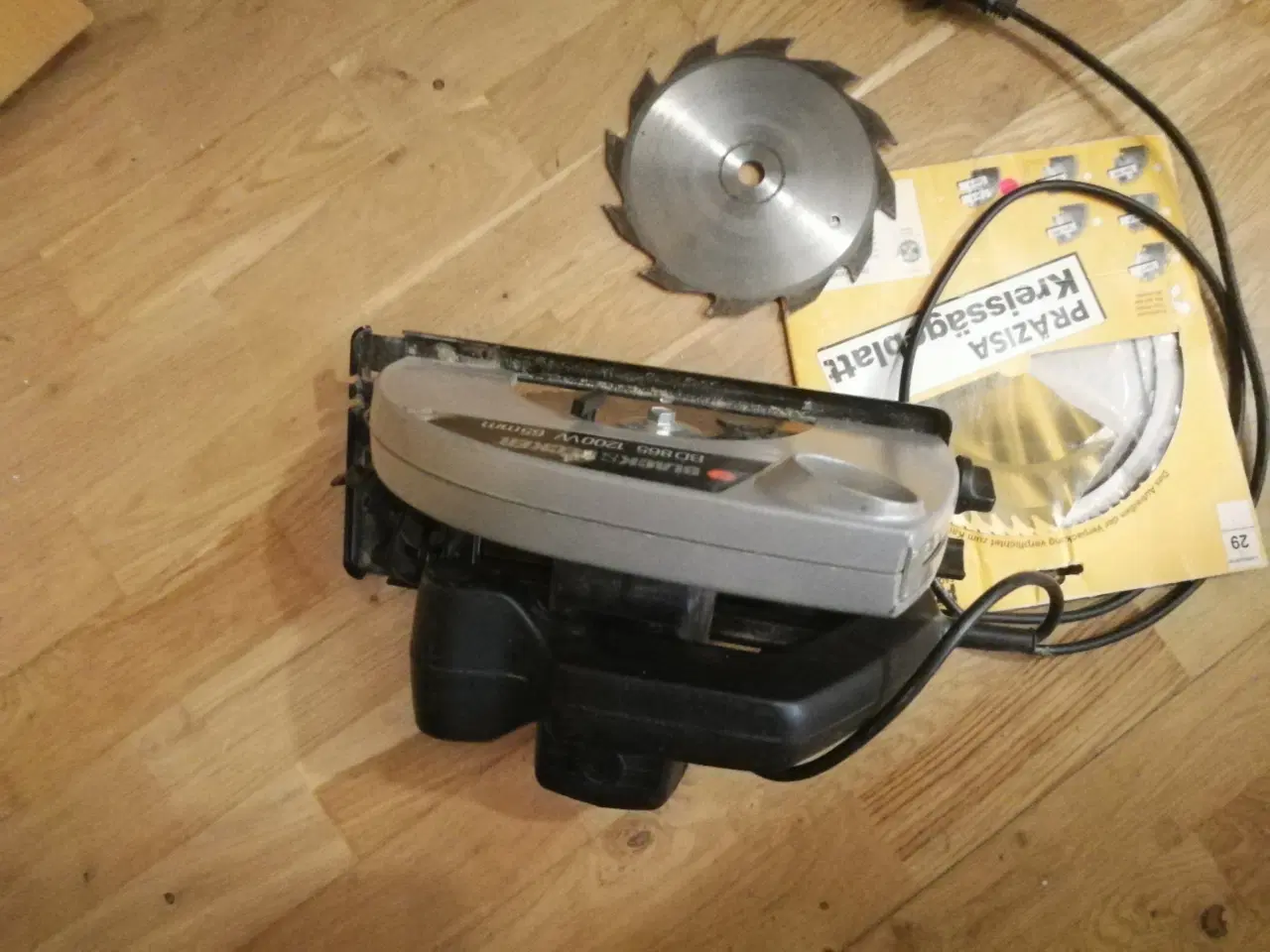 Billede 1 - Elektrisk Rundsav 220 Volt 