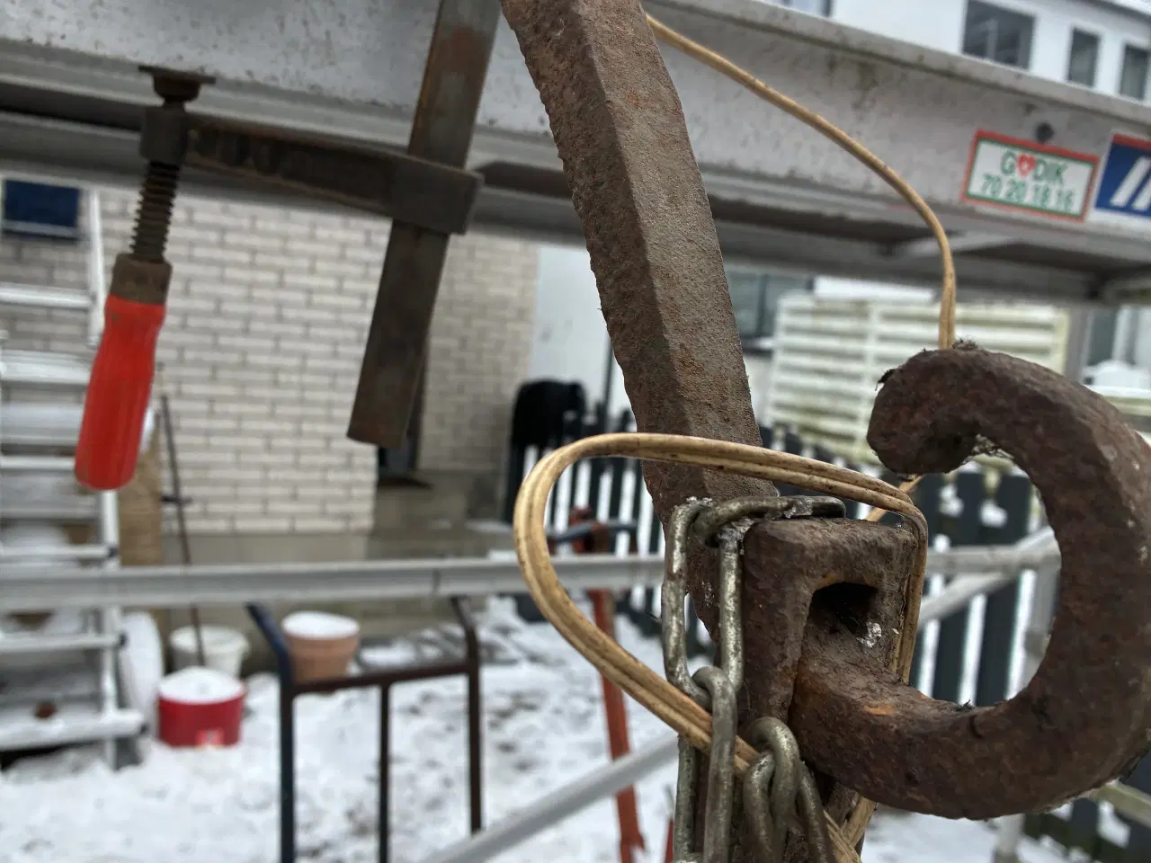 Billede 3 - Gl. lampe