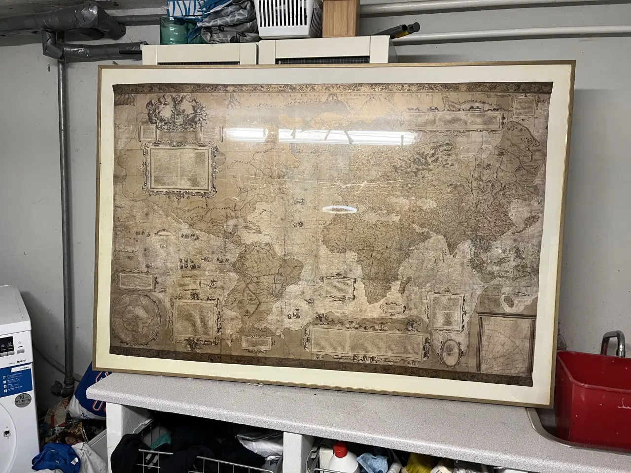 Billede 1 - Verdens kort 140x95 cm