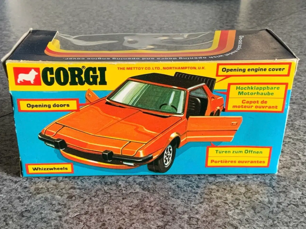 Billede 7 - Corgi Toys No. 314 Fiat X1/9 Bertone, scale 1:36