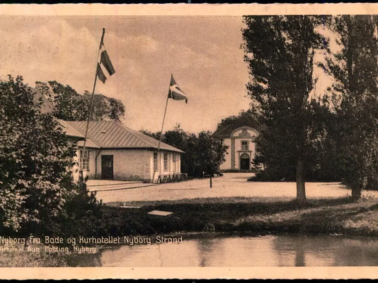 Billede 1 - Nyborg - Bade og Kurhotellet - Nyborg Strand - Stender N. 70 - Brugt