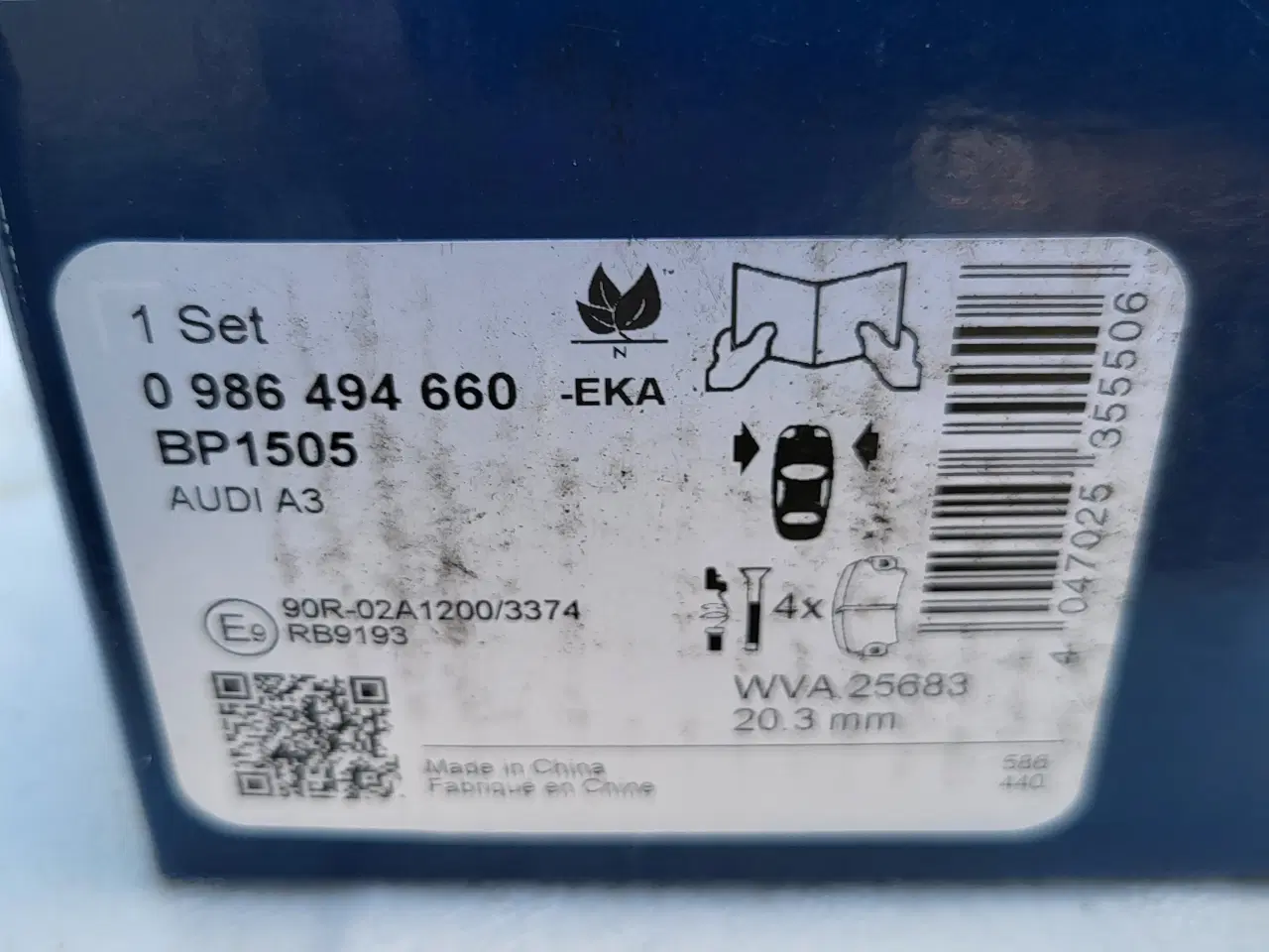 Billede 7 - Komplet Bremse Skive sæt til VW T-ROC 2019- 2023