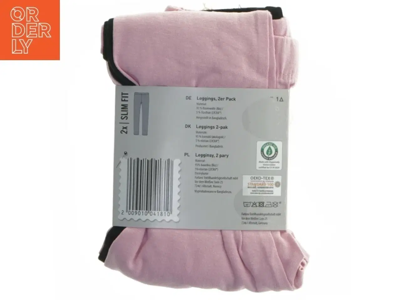 Billede 2 - Børneleggings 2-pak fra Poco Piano (str. 5 år)