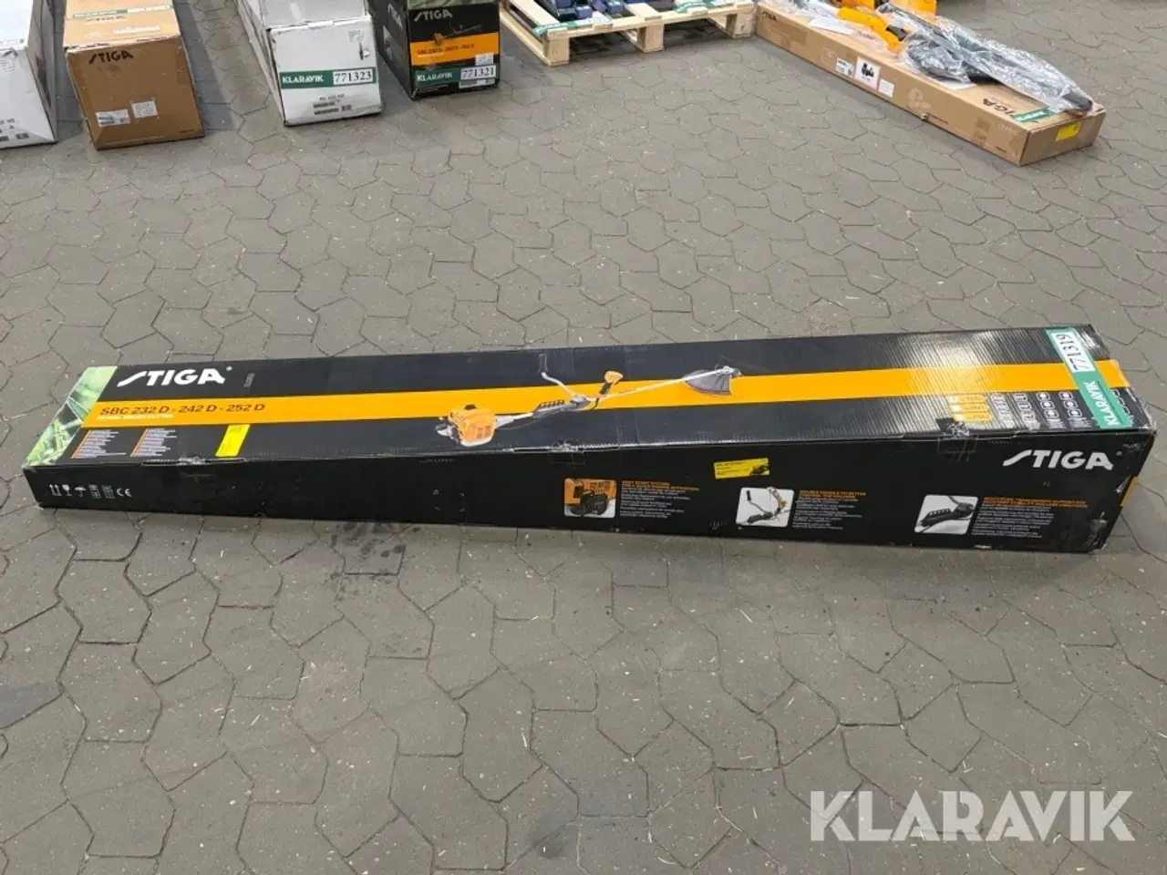 Billede 4 - Buskryder Benzin drevet Stiga SVC 232 D - 242 D- 252 D