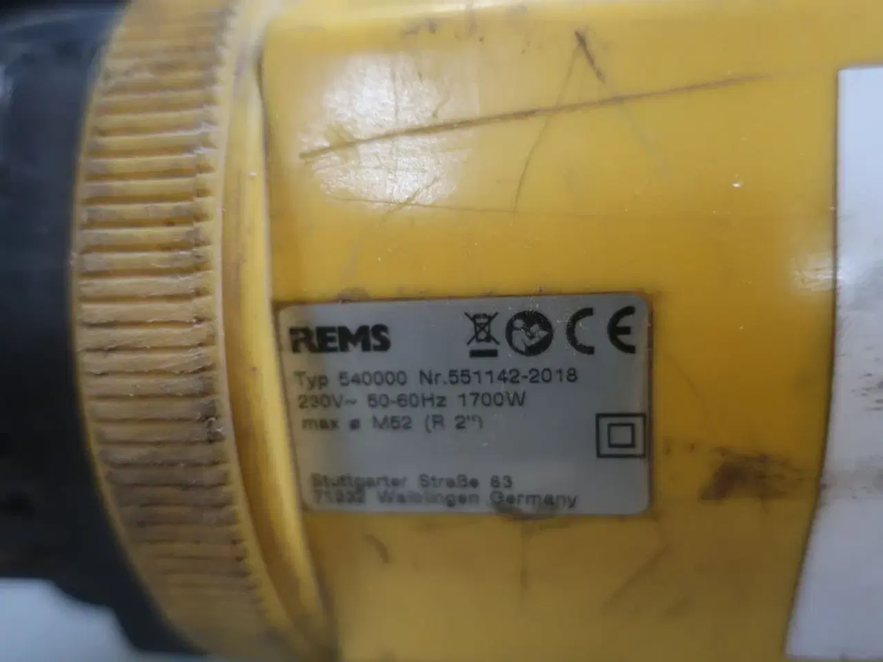 Billede 3 - Gevindskæremaskine REMS 540000 AMIGO 2