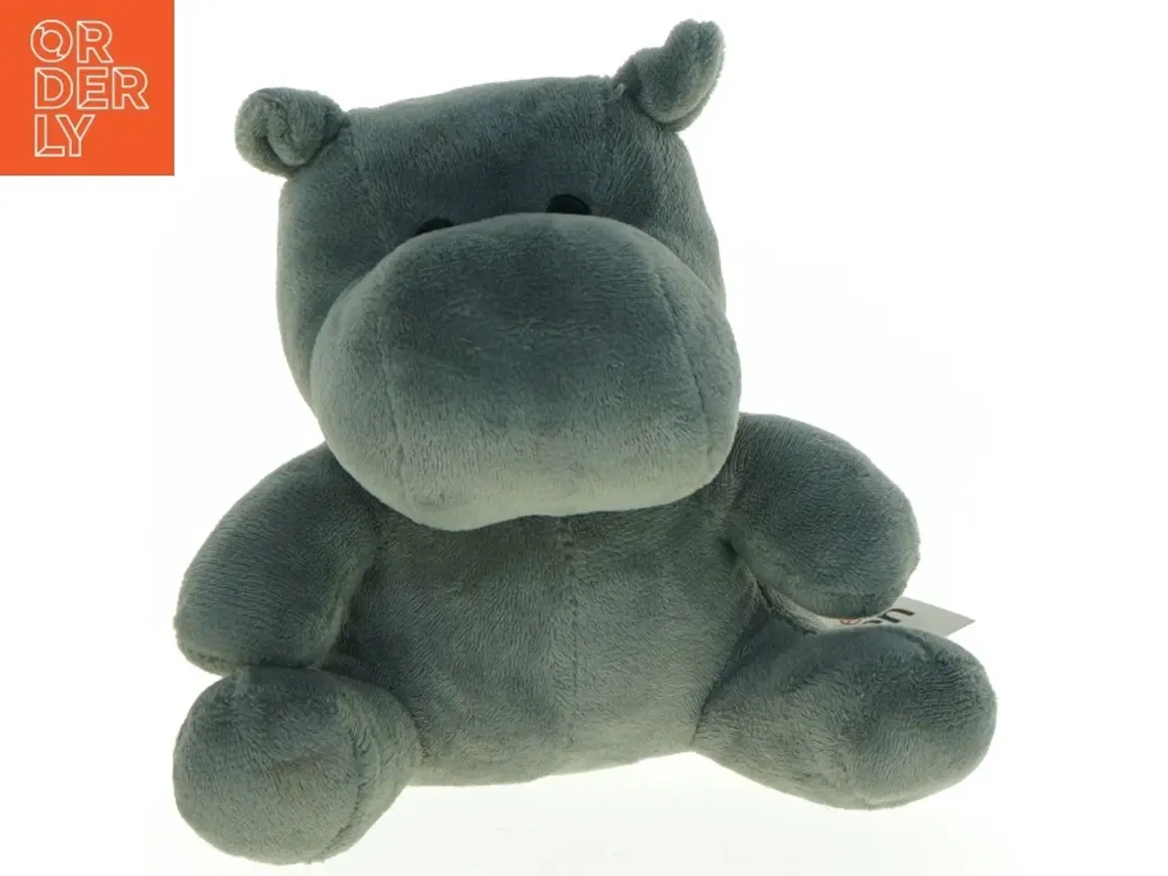 Billede 1 - Blødt flodhest tøjdyr (str. 15 x 18 cm)