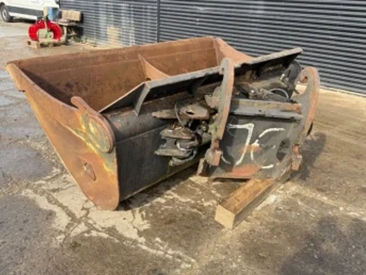 Billede 2 - 2500mm kibbar skovl