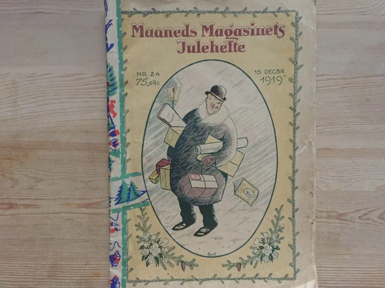 Billede 1 - Fine gamle julebøger fra 1919, 1937 og 1955