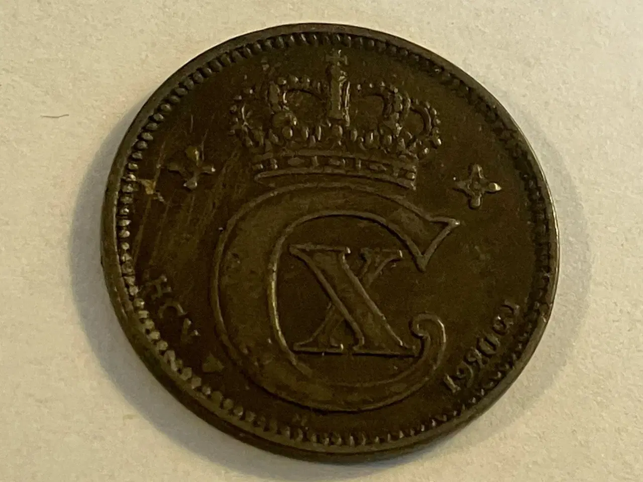 Billede 1 - 2 øre 1920 Danmark
