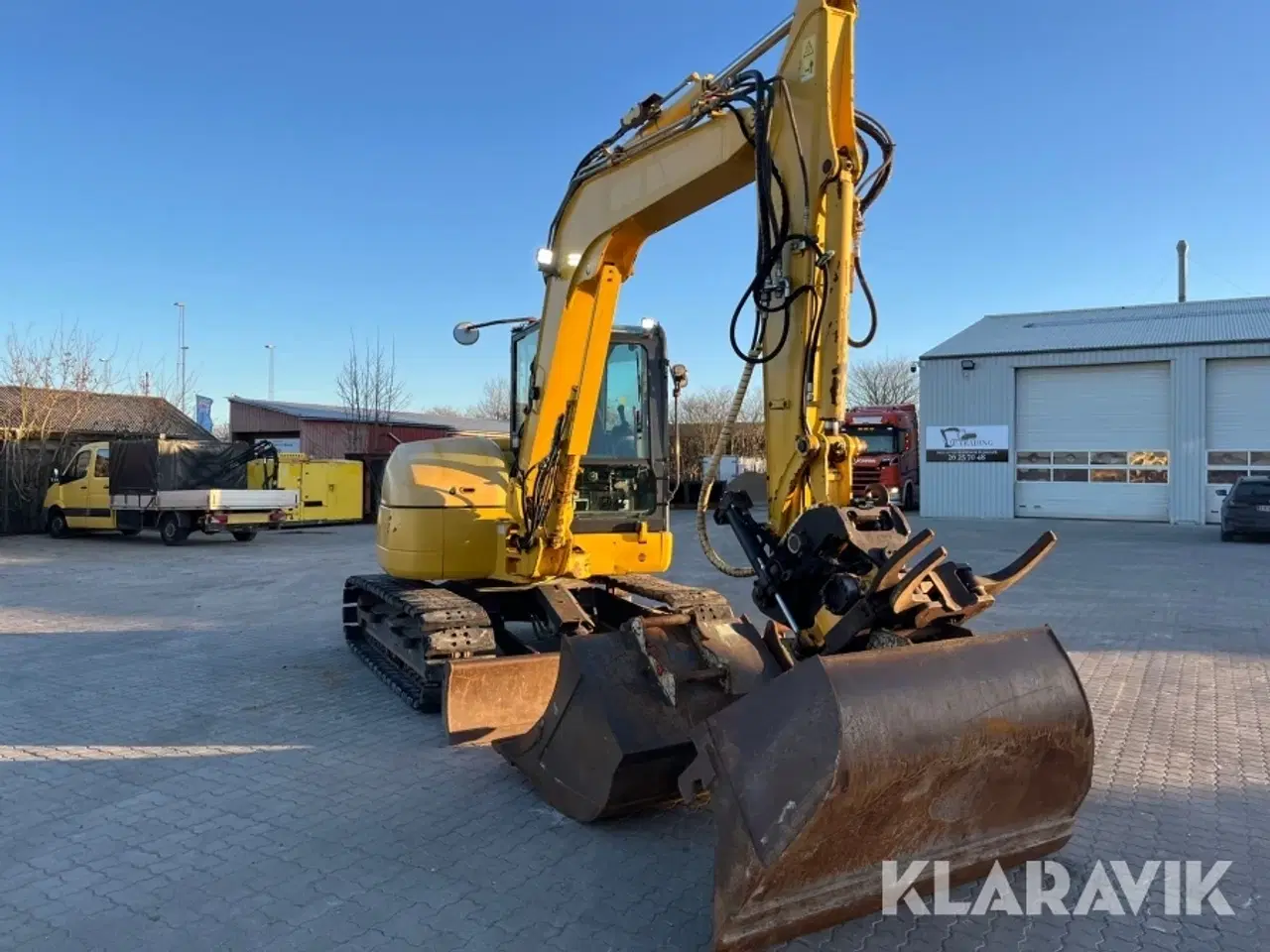 Billede 2 - Gravemaskine Komatsu PC80MR