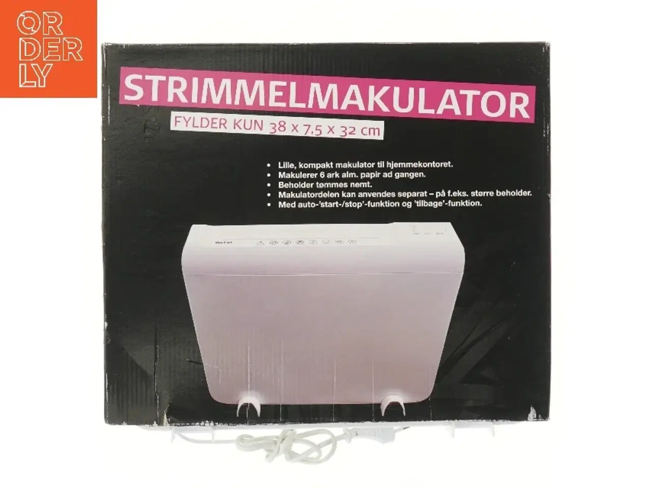 Billede 3 - Strimmelmakulator (str. 32x38 cm)