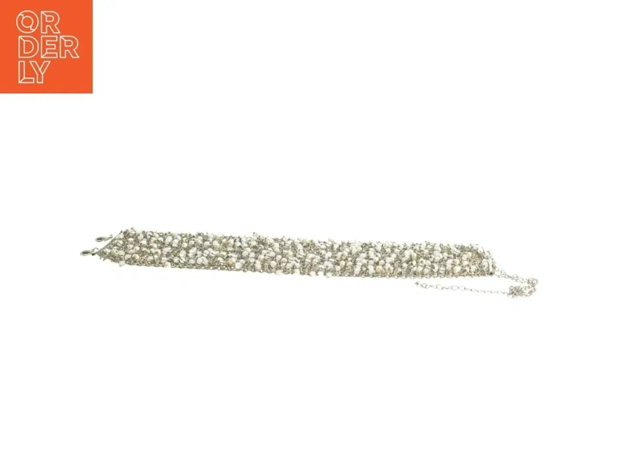 Billede 2 - Perle halsbånd (str. 27,5 x 9 cm)