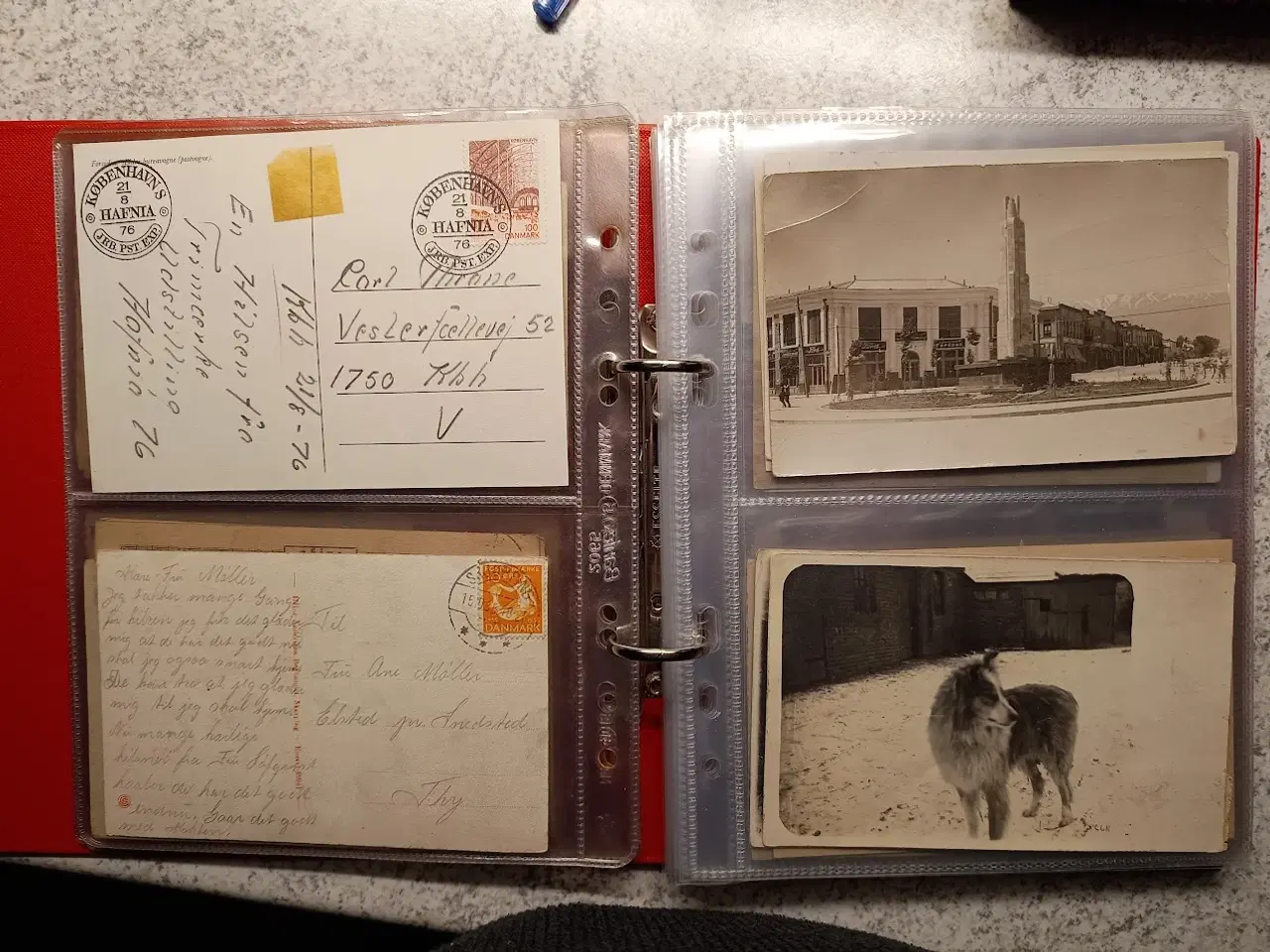 Billede 9 - Album med over 50 gamle postkort