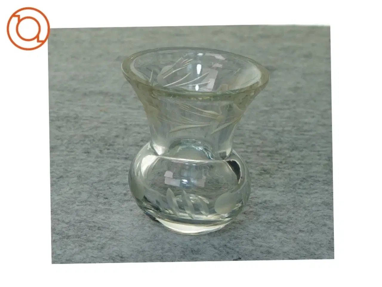 Billede 1 - Krystal Vase (str. 9 x 7 cm)