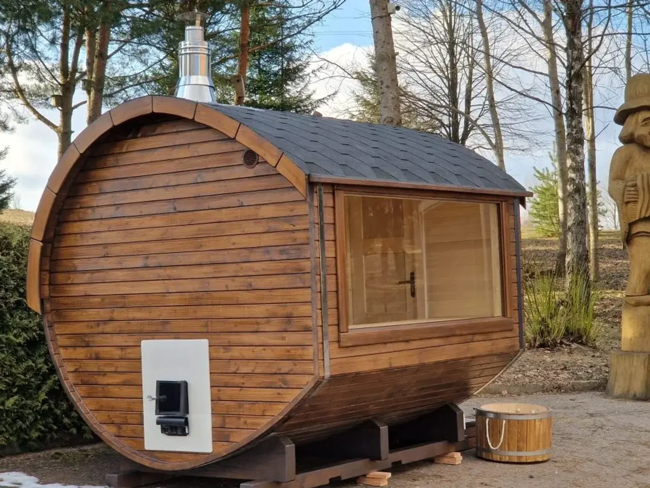 Billede 6 - Sauna 2.5 m.med panoramavindue ink,levering 31900