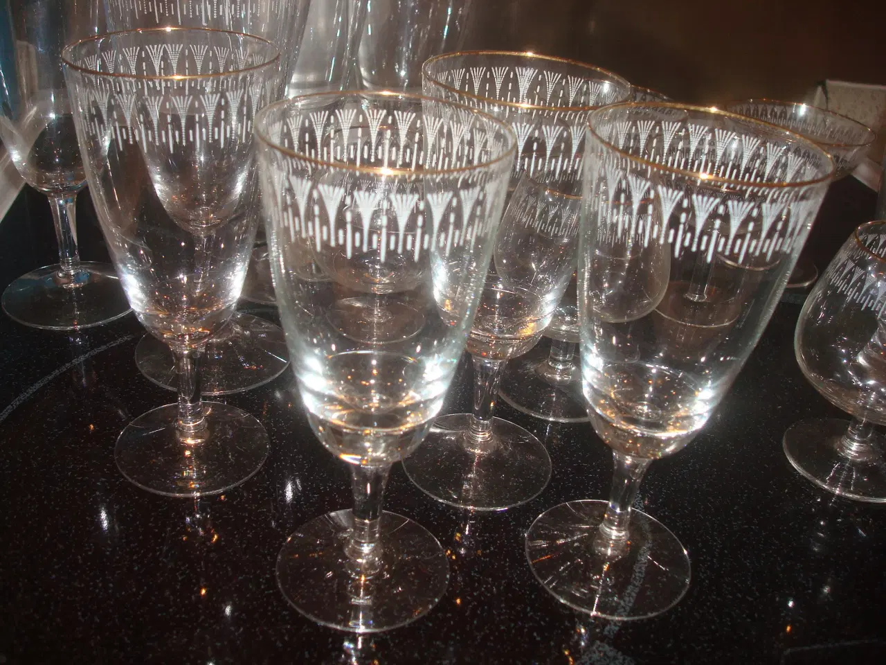Billede 3 - KONGEÅ vinglas, ølglas, cognacglas, likørskåle,