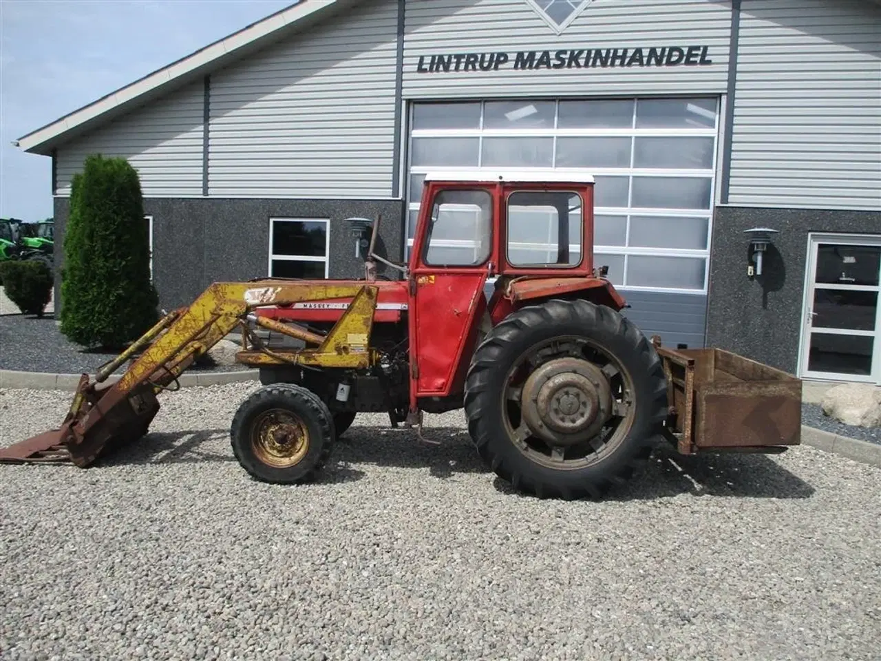 Billede 5 - Massey Ferguson 165 Med Veto 900 fuldhydraulisk læsser med greb