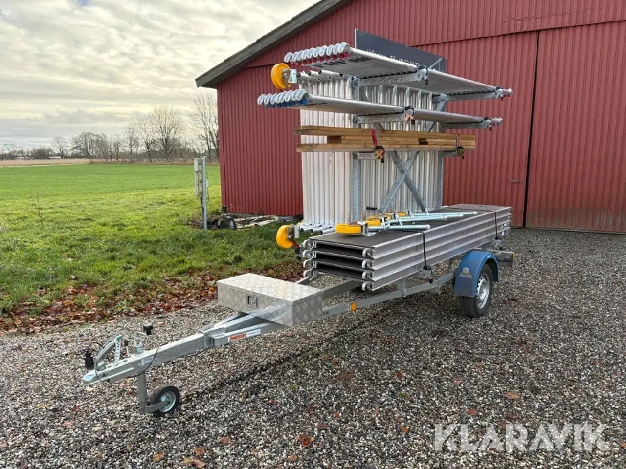 Billede 1 - Stilladstrailer Kongeaa Neptun N7-17