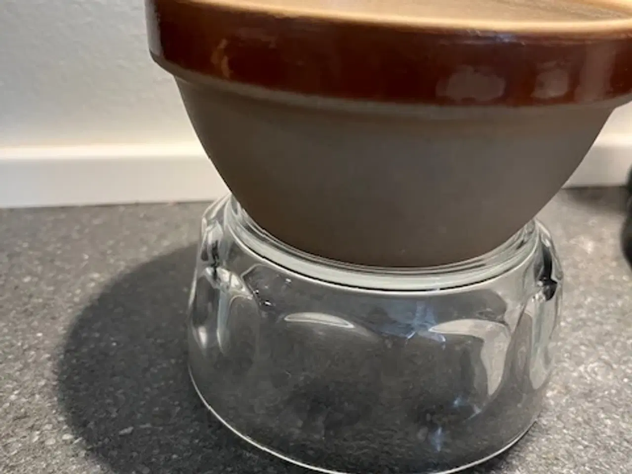 Billede 1 - Klassisk fransk stentøjsskål – Grès de Gien France