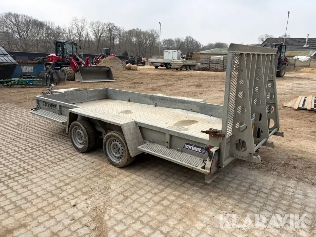 Billede 3 - Maskinetrailer Variant 3518M4 100 km/t - 2-akslet - 3500kg