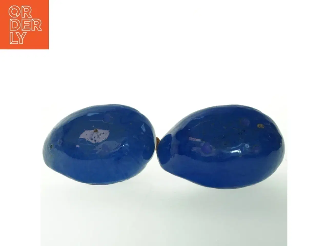 Billede 4 - Blå keramiske ænder (str. 19x12 cm)