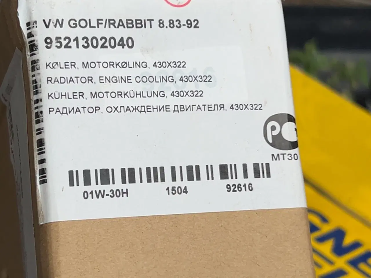 Billede 1 - Golf fra 1983 til 1992