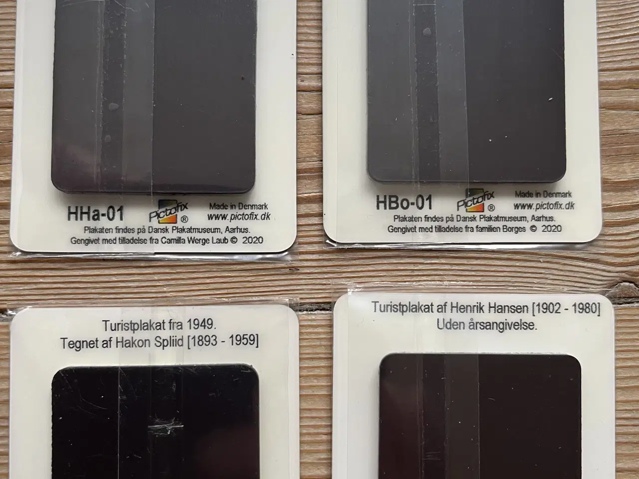 Billede 4 - Kunst/køleskabsmagneter Aarhus, Silkeborg, Tønder