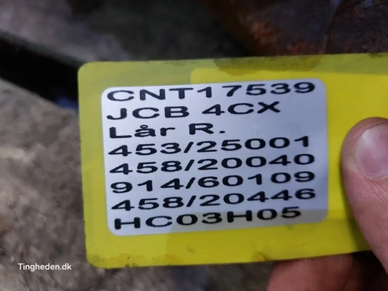 Billede 21 - JCB 4CX Lår R. 453/25001