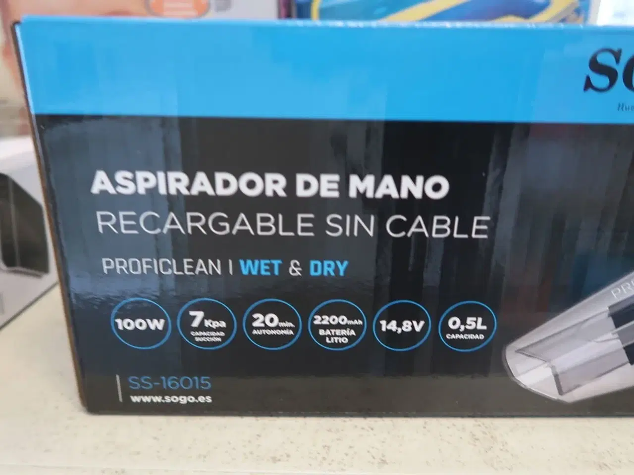 Billede 2 - SOGO SS-16015 håndstøvsuger