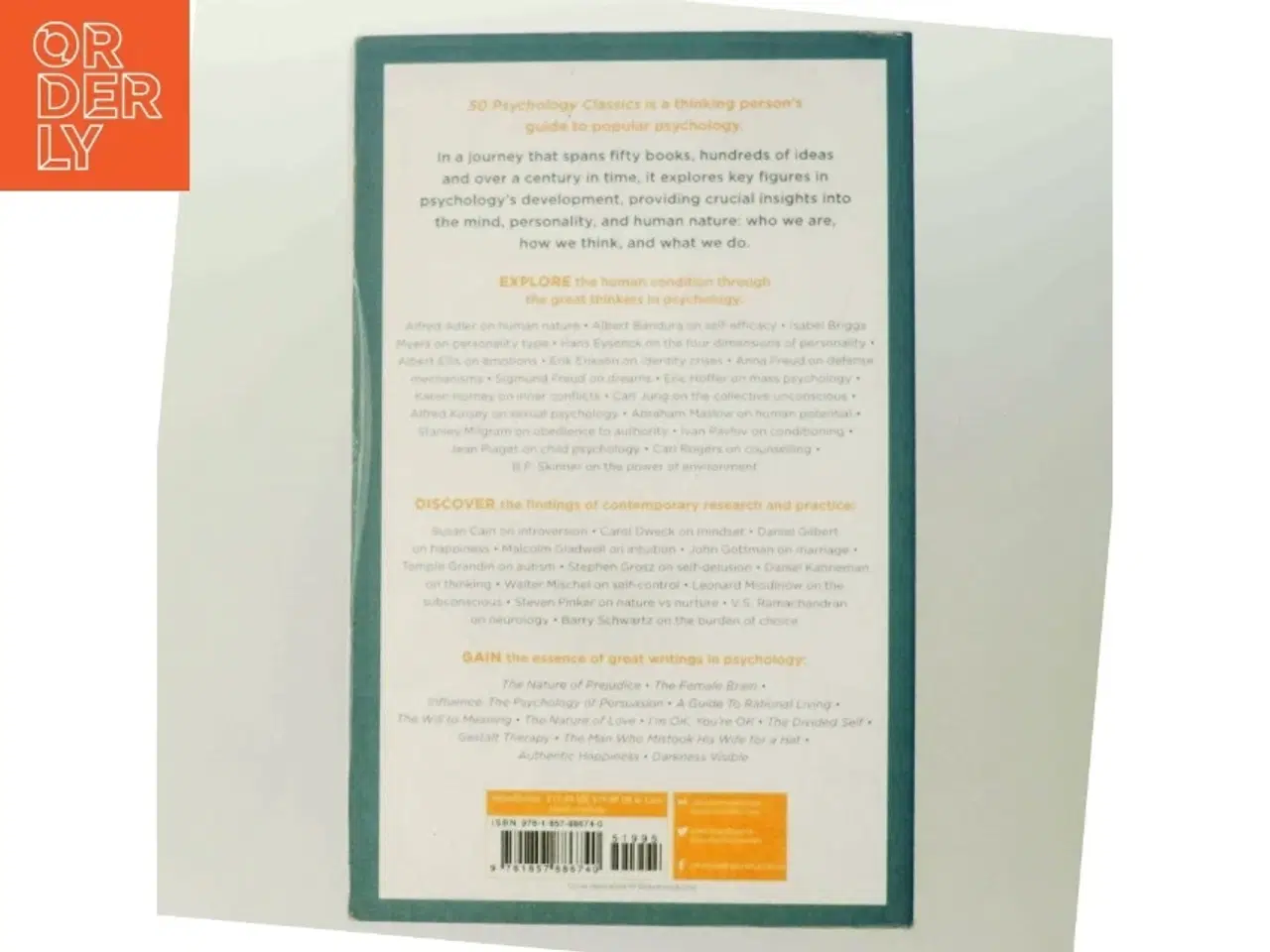 Billede 3 - 50 psychology classics : your shortcut to the most important ideas on the mind, personality, and human nature af Tom Butler-Bowdon (Bog)