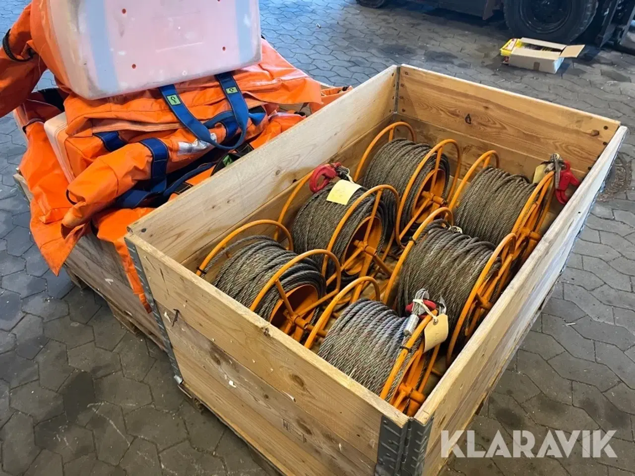 Billede 5 - Lot - Wire og hoistbags 2 paller