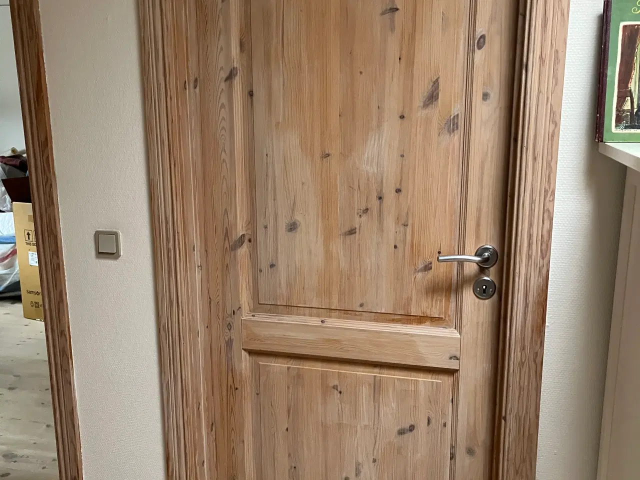 Billede 1 - Ludbehandlet fyr træs døre
