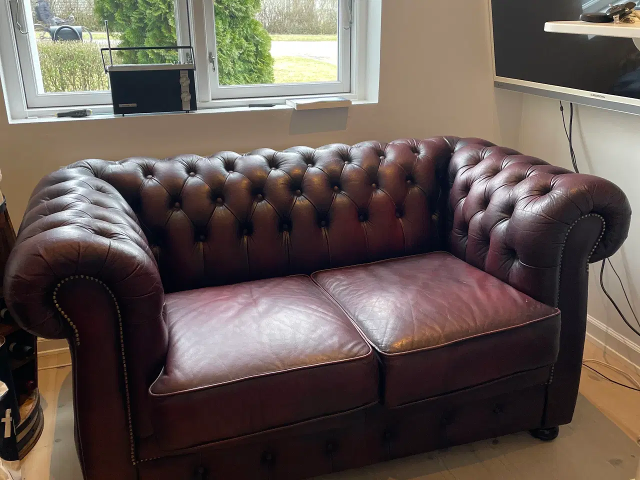 Billede 1 - Chesterfield sofa 2. Pers