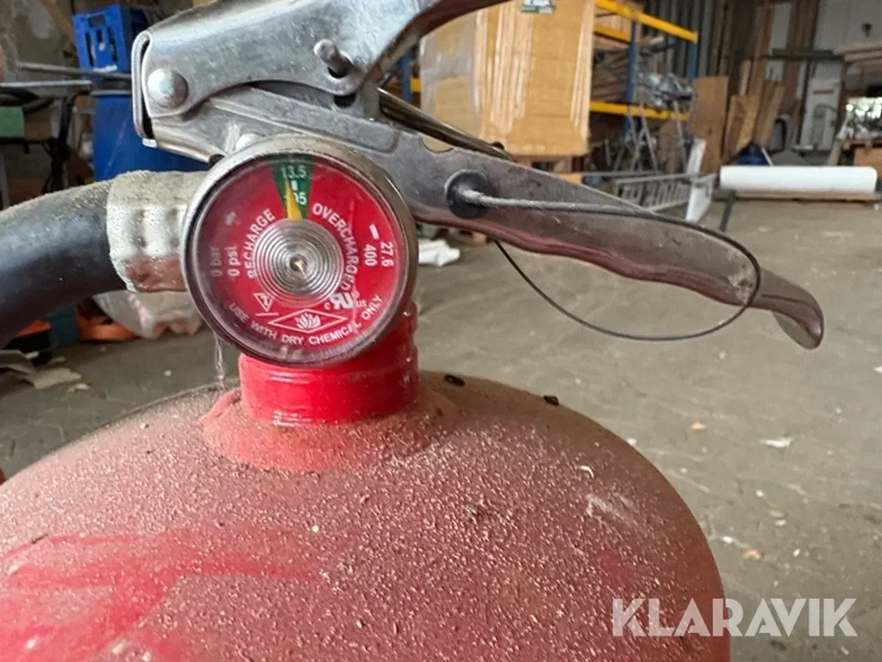 Billede 6 - Blandet lot pulverslukkere Dansk brandteknik 6 styk