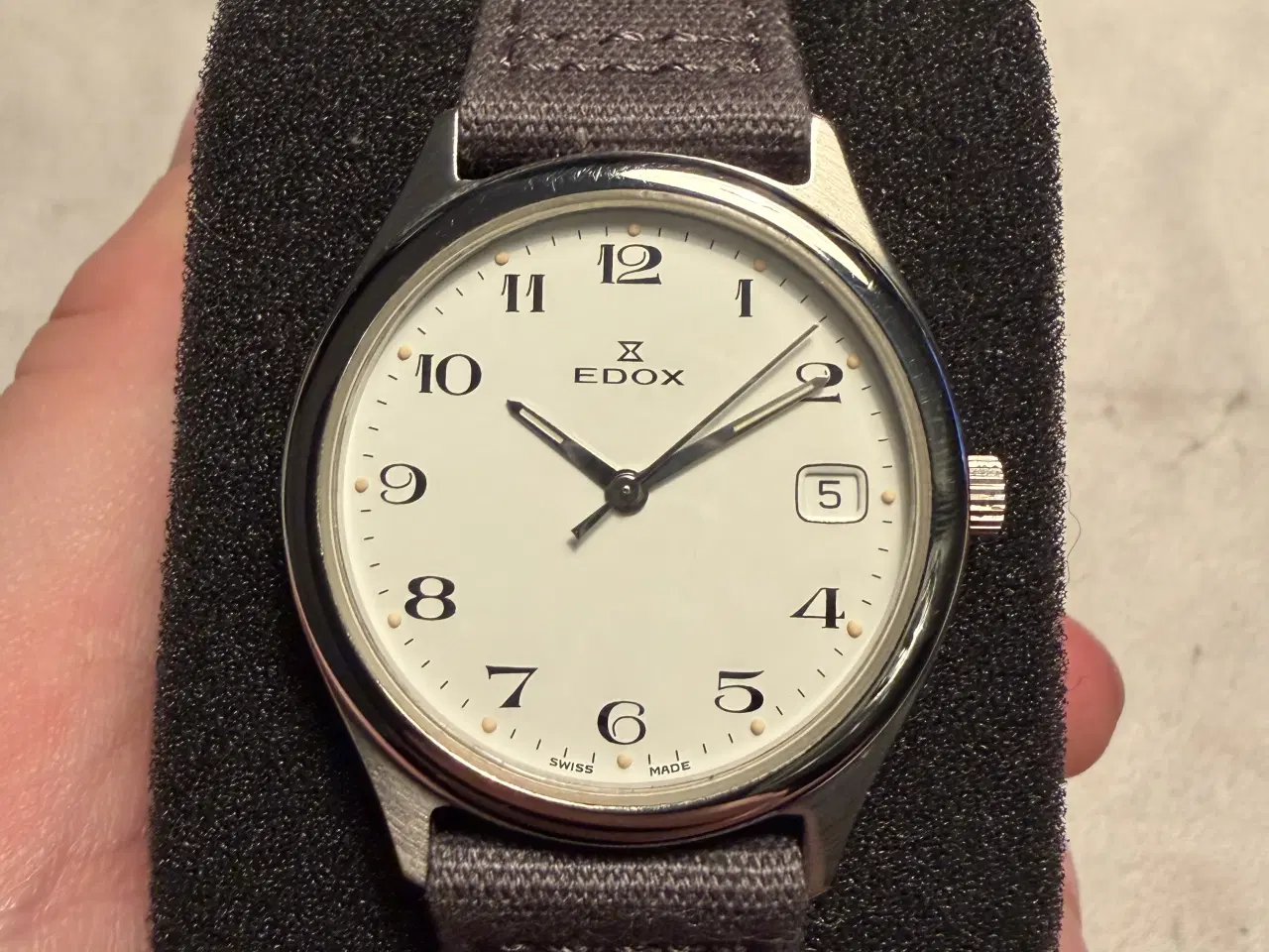 Billede 1 - Edox Ur Quartz Vintage Med Nyt Batteri