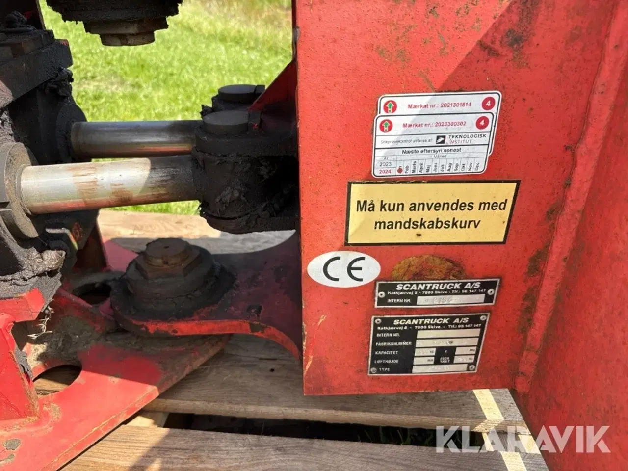 Billede 5 - Drejeled til manitou Scantruck MTH-180